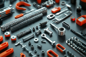 Industrial component injection molding-case