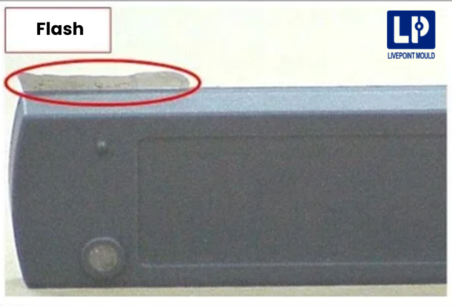 Injection molding flash