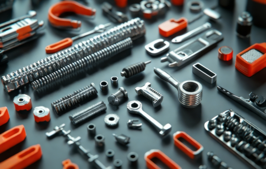 Industrial component injection molding-case